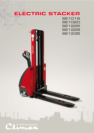 Walkie Stackers Climax SE 1235