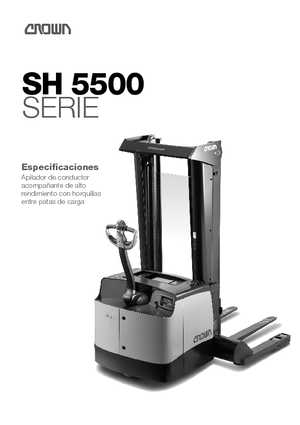 Walkie Stackers Crown SH 5520-1.8 TT