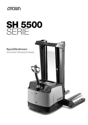 Walkie Stackers Crown SH 5520-1.8 TT