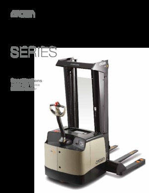 Walkie Stackers Crown SH 5540-40 TT