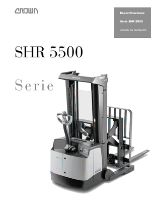 Walkie Stackers Crown SHR 5540-1.6 TL