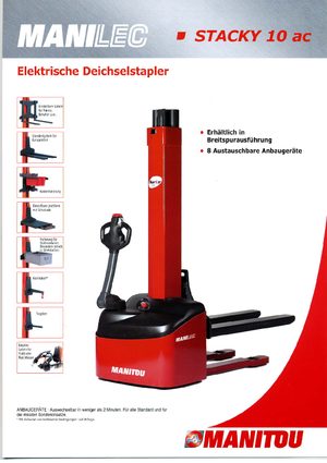 Walkie Stackers Manitou Stacky FR-D 28