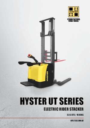Walkie Stackers Hyster SL1.5UTS