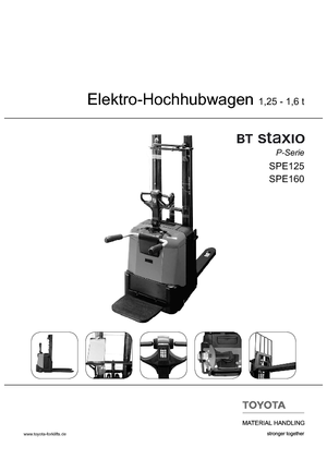Walkie Stackers BT SPE 125