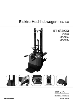 Walkie Stackers BT SPE 125 L