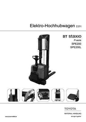 El İstifleyiciler BT SPE 200 L
