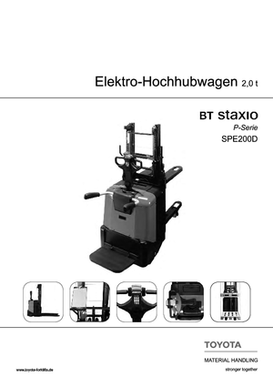 Walkie Stackers BT SPE 200 D