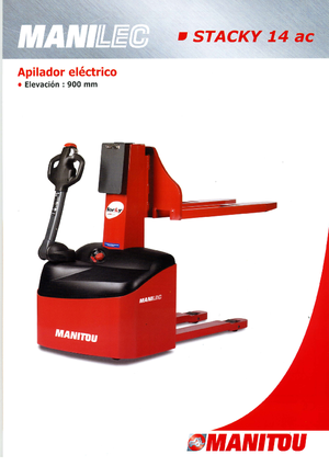 El İstifleyiciler Manitou Stacky 14 ac