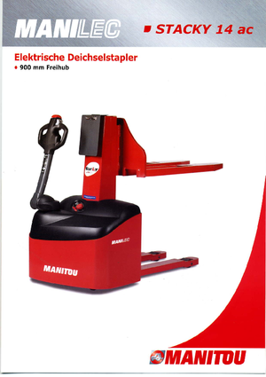 El İstifleyiciler Manitou Stacky 14 ac