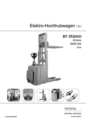 Walkie Stackers BT SWE 120 I 