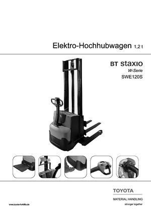 Walkie Stackers BT SWE 120 S