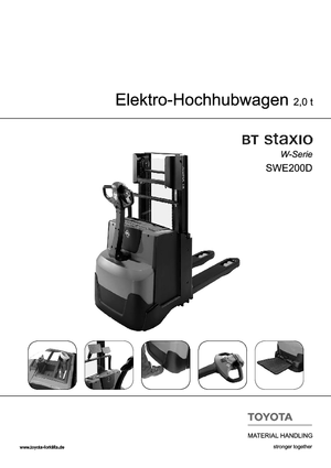 Walkie Stackers BT SWE 200 D