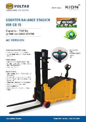 El İstifleyiciler OM VVE CB-1.5T