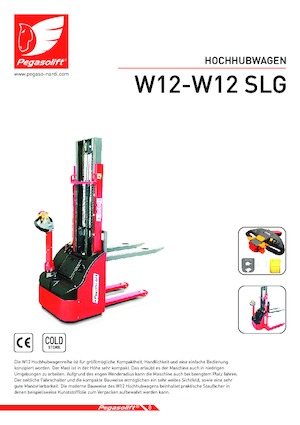 El İstifleyiciler Pegasolift W 12
