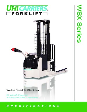 Walkie Stackers UniCarriers WSX30