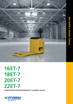 Yaya kumandalı transpalet Hyundai 20 ET 7