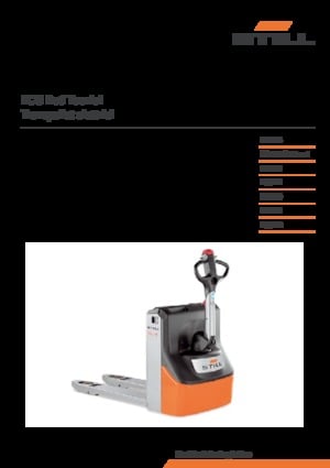 Yaya kumandalı transpalet Still ECU 14