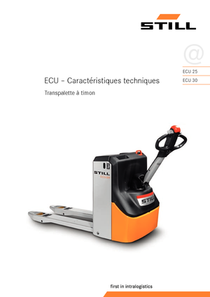 Yaya kumandalı transpalet Still ECU 25