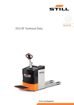 Yaya kumandalı transpalet Still ECU-SF 20