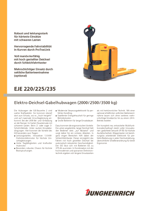 Pallet Jacks Jungheinrich EJE 220