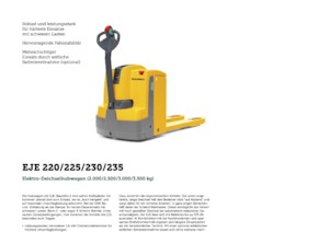 Pallet Jacks Jungheinrich EJE 230