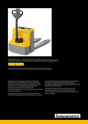 Yaya kumandalı transpalet Jungheinrich EJE M15