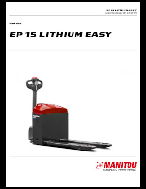 Pallet Jacks Manitou EP 15