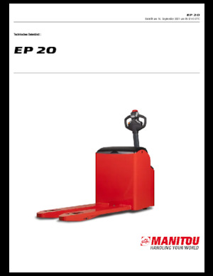 Pallet Jacks Manitou EP 20