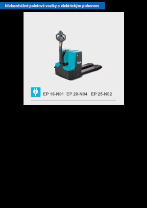 Pallet Jacks Baoli EP 16-N01