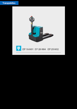 Pallet Jacks Baoli EP 16-N01