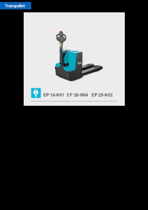 Pallet Jacks Baoli EP 16-N01