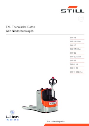 Pallet Jacks Still EXU 20