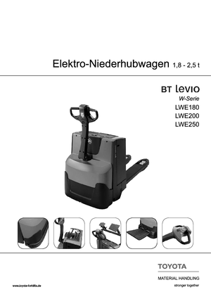 Pallet Jacks BT LWE 180