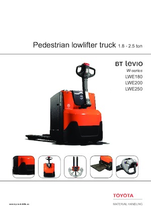 Pallet Jacks Toyota LWE200
