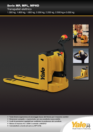 Pallet Jacks Yale MP20AC