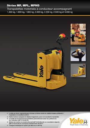 Pallet Jacks Yale MP20AC