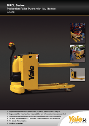 Pallet Jacks Yale MP20DL