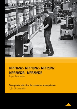 Pallet Jacks Caterpillar NPP16N2