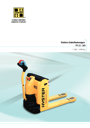 Pallet Jacks Hyster P1.6