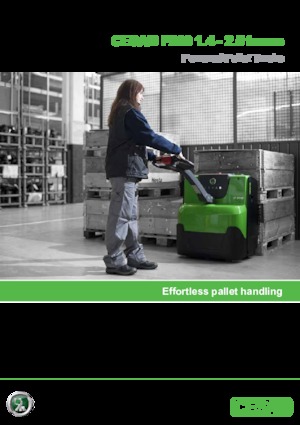 Yaya kumandalı transpalet Cesab P 216