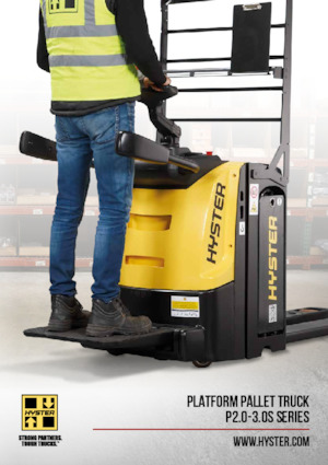 Pallet Trucks Stand Up Rider Platform Hyster P2.0S (BOB) 