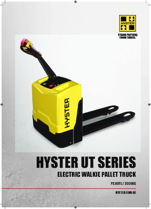 Yaya kumandalı transpalet Hyster P2.0UTE