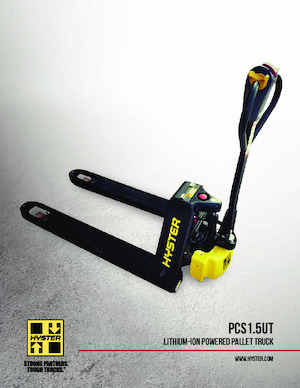 Yaya kumandalı transpalet Hyster PCS1.5UT