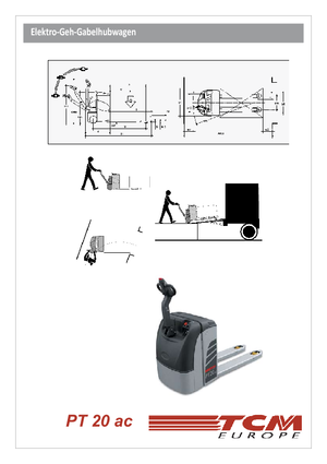 Pallet Jacks TCM PT 20 ac