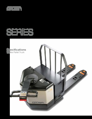 Pallet Jacks Crown PW 3510-60