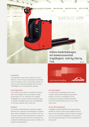 Pallet Jacks Linde T16L