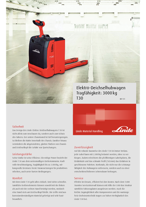 Pallet Jacks Linde T 30