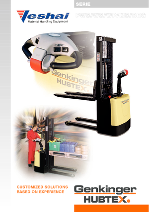 Yaya kumandalı transpalet Genkinger VH-WS 12.5/25