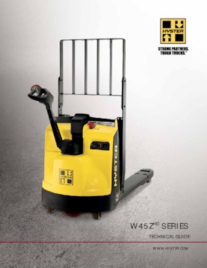 Pallet Jacks Hyster W45ZHD