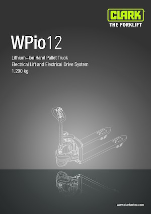 Yaya kumandalı transpalet Clark Wpio 12